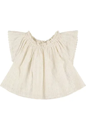 Louise Misha Chemise En Gaze De Coton Mélangé Brodé