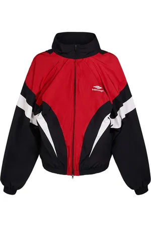 Balenciaga Veste De Survêtement En Coton Mélangé