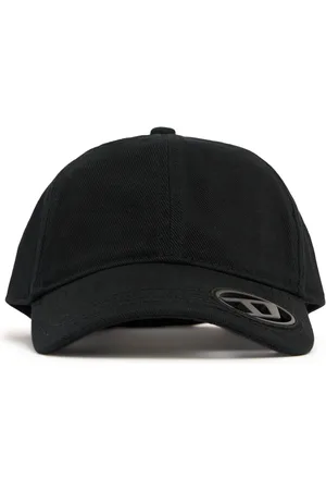 Diesel Casquette En Coton Détail Oval-d En Métal