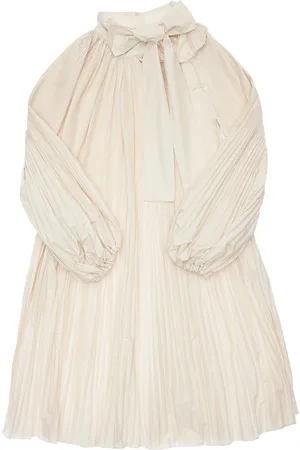 Unlabel Robe Midi Plissée Avec Noeud