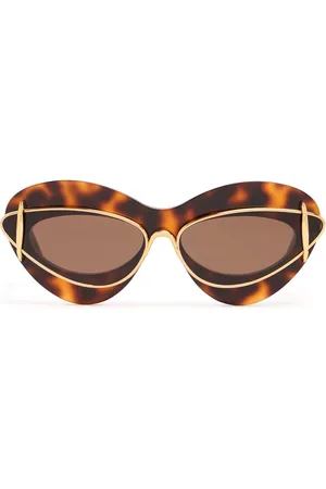 Loewe Lunettes De Soleil En Acétate À Double Monture