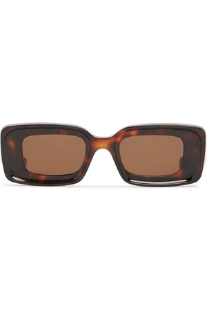 Loewe Lunettes De Soleil Carrées En Acétate Anagram