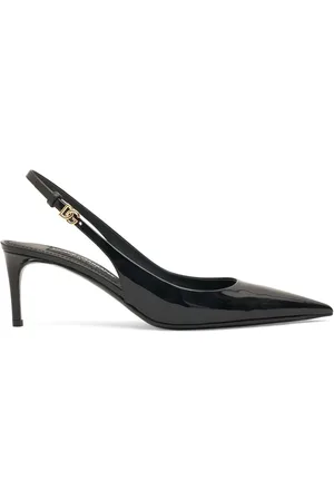Dolce & Gabbana Escarpins À Bride En Cuir Verni 60 Mm
