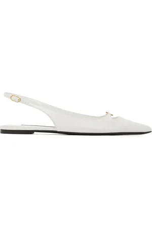 Dolce & Gabbana Chaussures Plates À Bride En Cuir Lollo 5 Mm