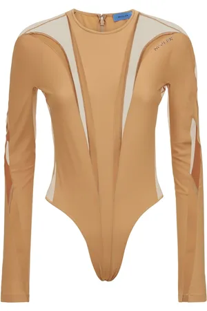 MUGLER Lvr Exclusive - Body En Tissu Technique Stretch