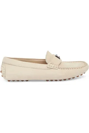 Dolce & Gabbana Mocassins En Cuir Nubuck À Logo