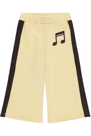 Mini Rodini Pantalon En Coton Brodé