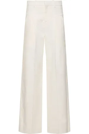 Isabel Marant Pantalon En Chanvre Mélangé Staya