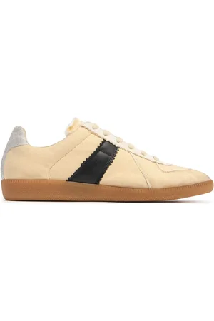 Maison Margiela Sneakers Basses En Cuir Replica