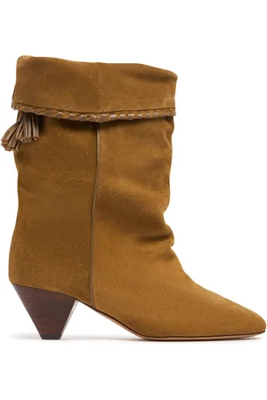 Isabel Marant Bottes En Daim Dalby 40 Mm
