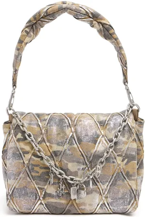 Diesel Sac Porté Épaule Moyen En Toile Charm-d