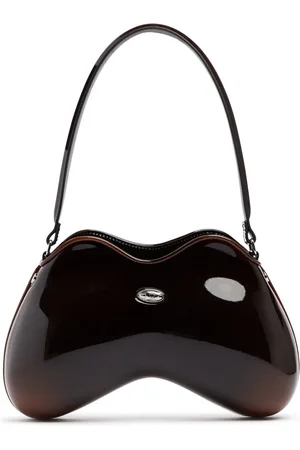 Diesel Sac Porté Épaule Verni Double D