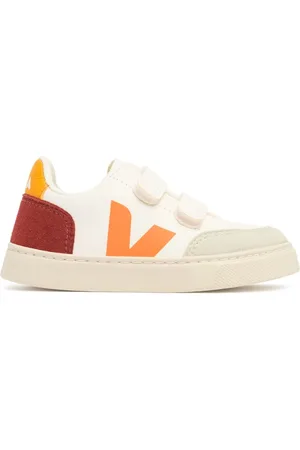 Veja Baskets En Cuir Sans Chrome V-12