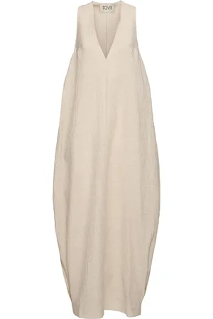 TOVE Robe Longue En Coton Et Lin Eladia