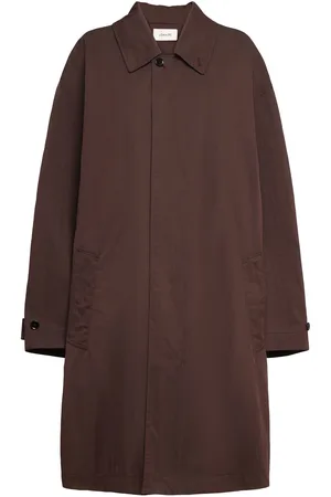 LEMAIRE Trench-coat En Coton Tumbled