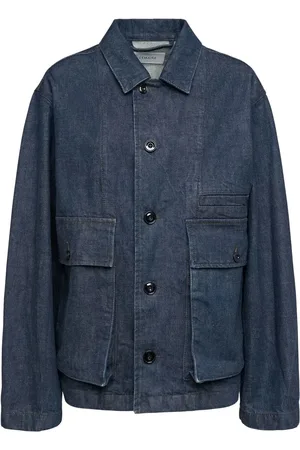LEMAIRE Veste Boxy En Denim De Coton