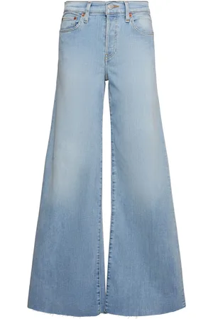 RE/DONE Jean Ample Taille Mi-haute