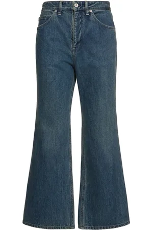 Jil Sander Jean Court Ample En Denim