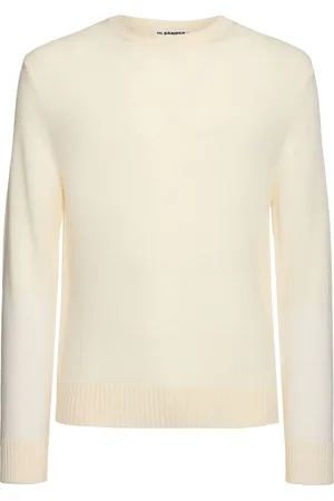 Jil Sander Pull-over À Col Ras-du-cou En Laine
