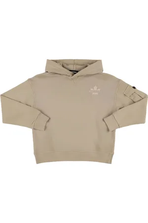 Dsquared2 Sweat-shirt En Coton Imprimé À Capuche