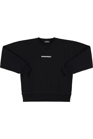 Dsquared2 Sweat-shirt En Coton Imprimé À Col Ras-du-cou
