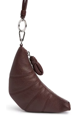 LEMAIRE Porte-monnaie En Cuir Grainé Croissant
