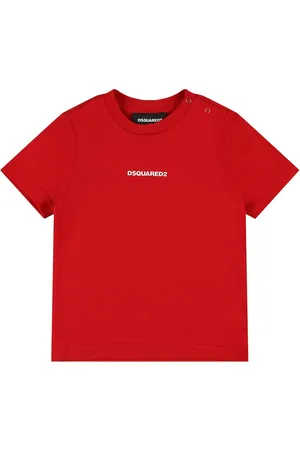 Dsquared2 T-shirt En Jersey De Coton Imprimé