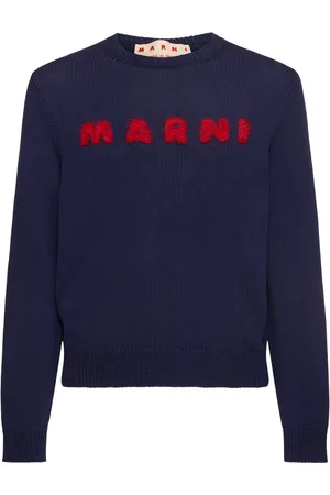 Marni Pull-over En Coton À Col Rond