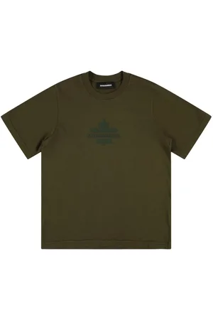 Dsquared2 T-shirt En Jersey De Coton Imprimé