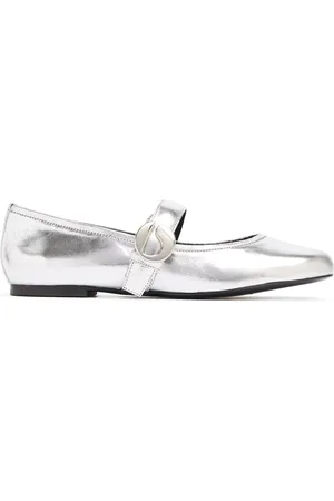 COPERNI Ballerines En Cuir Métallisé 10 Mm