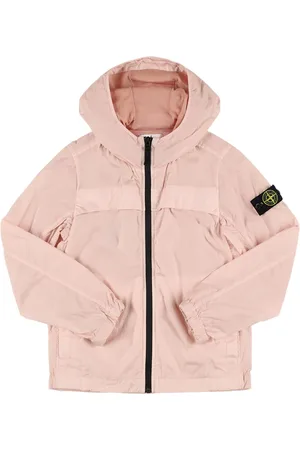 Stone Island Coupe-vent En Nylon À Capuche