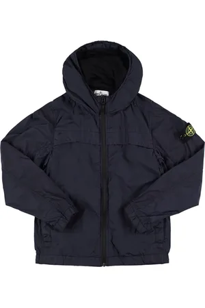 Stone Island Coupe-vent En Nylon À Capuche