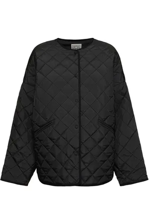 Totême Veste Matelassé Sans Col