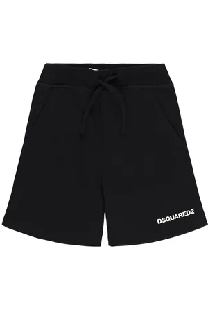 Dsquared2 Short En Molleton De Coton Imprimé