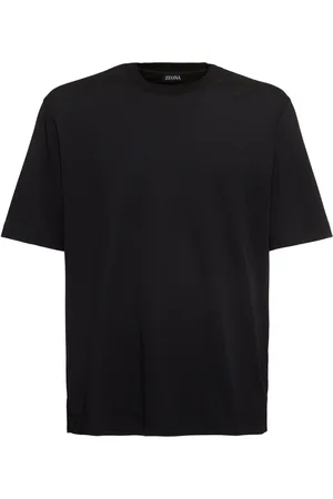 Ermenegildo Zegna T-shirt En Soie Et Coton