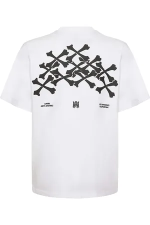 AMIRI T-shirt En Coton Imprimé Os