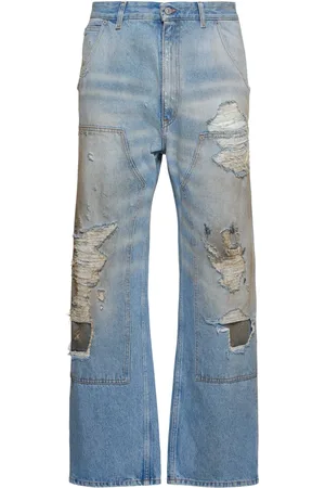Maison Margiela Jean Effet Usé À 5 Poches