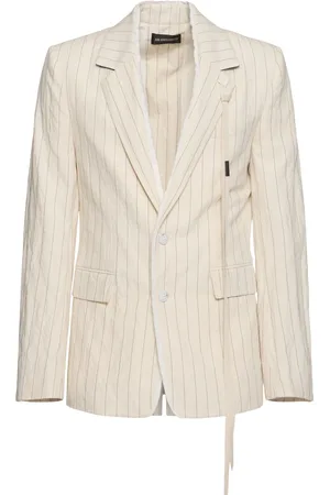 ANN DEMEULEMEESTER Blazer Ajsuté En Coton Mélangé Hansteen