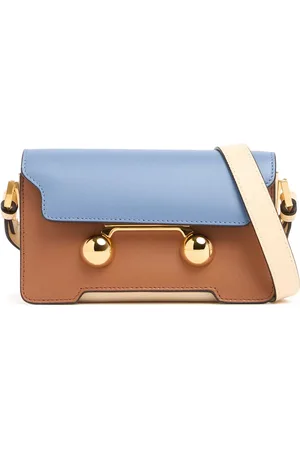 Marni Sac Porté Épaule Mini En Cuir Trunkaroo