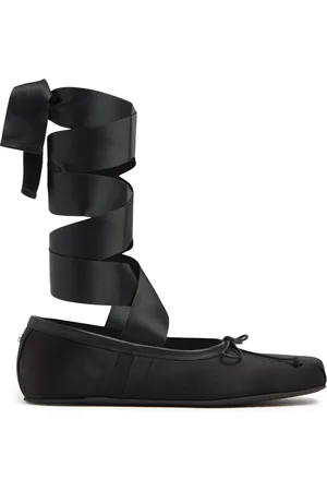 ANN DEMEULEMEESTER Ballerines En Satin Paloma