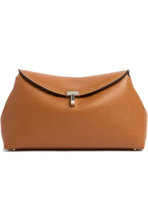 Totême Pochette En Cuir Grainé T-lock