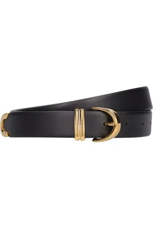 Khaite Ceinture Fine En Cuir Bambi