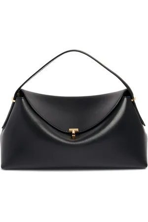 Totême Sac À Main En Cuir Avec Verrou En T Palmellata