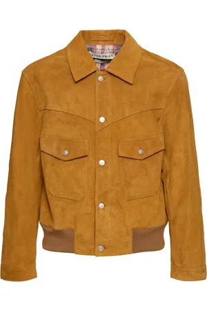 AFTER PRAY Veste Trucker En Daim Cowboy