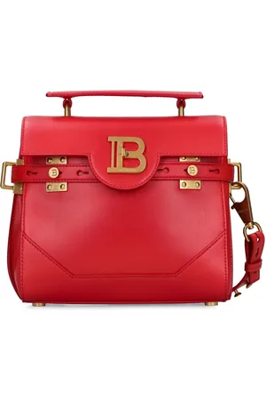 Balmain Sac Porté Épaule En Cuir Bbuzz 23