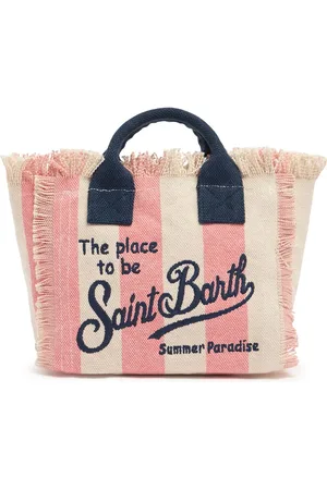 MC2 SAINT BARTH Sac Cabas En Coton À Rayures