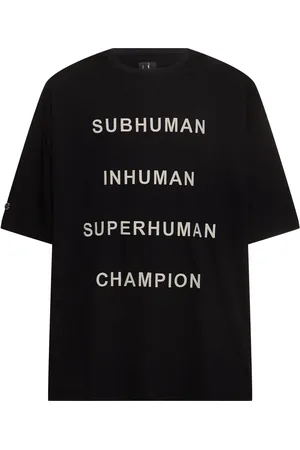Rick Owens T-shirt En Coton Tommy T Champion