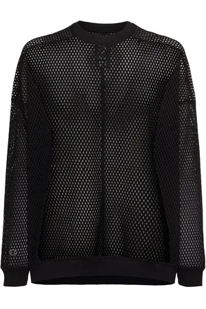 Rick Owens Sweat-shirt En Mesh Champion Jumbo
