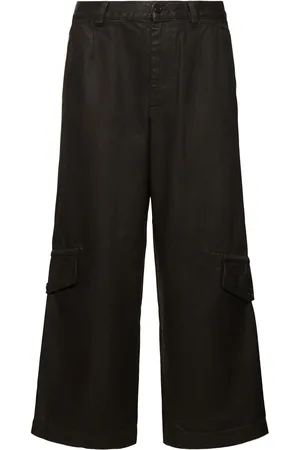 DRIES VAN NOTEN Pantalon Cargo En Sergé De Coton Paxford