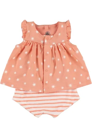 Petit Bateau Haut & Protège-couche En Jersey De Coton